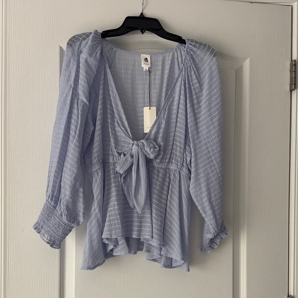 Light Blue Women's Top